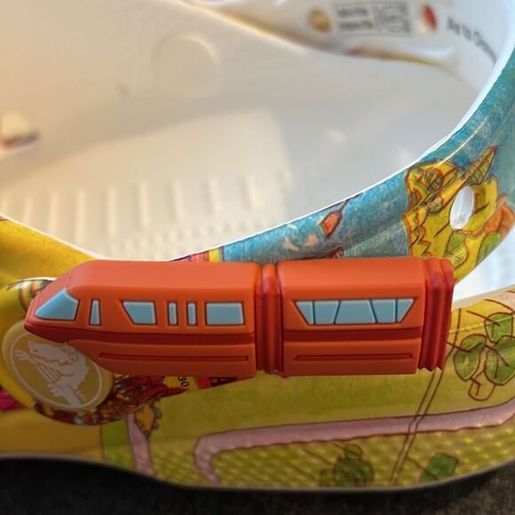 NWT Disney 50th Anniversary | Vault Collection Magic Kingdom Map Crocs - Picture 3 of 5